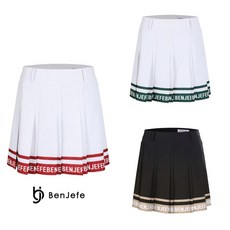 벤제프 여성 밑단 로고프린트 플리츠 큐롯BP2MWCU714 2996450