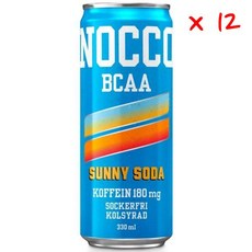 노코 BCAA 써니 소다, 12개, 330ml