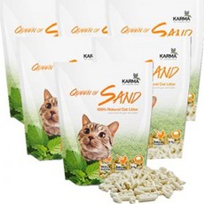 퀸오브샌드 고양이모래 오리지널, 7L, 6개, 엘리에셀스토어 본상품선택