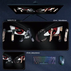 나루토 마우스 패드 애니메이션 게임 2차원 크리 에이 티브 데스크 키보드 맞춤형 만화 도매, 02 800X300X3, 02 NARUTO-30