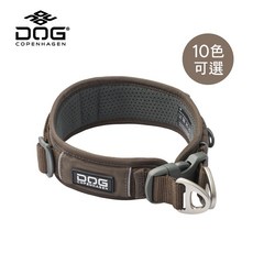 【DC丹麥犬】Urban Explorer 探險家寵物項圈XS-L/10色 狗項圈 透氣 厚軟墊 防潑水不生鏽, 1個, 尊貴黑,S(頸圍34-42cm/寬3.5cm)