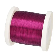 보석 만들기위한 1kg/롤 구리 와이어 공예 용품에 대한 변색 방지, 05 0.5mm 24Gauge 1KG, 03 fuchsia