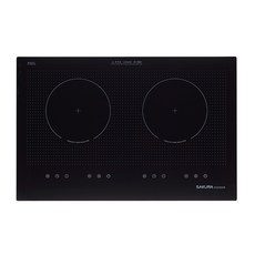 櫻花牌 EG-2320GB 雙口IH感應爐 220V - 高雄IH爐 高功率IH, 不含安裝費(空機價格), 不含安裝費(空機價格)