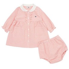 [블루독베이비]우븐 프릴 원피스 세트 (45113-400-02) 588767