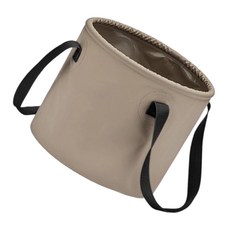 소형 접이식 캠핑 버킷 야외 요리 및 세척을 위한 대형 개방형 접이식 캠핑 버킷, 20L