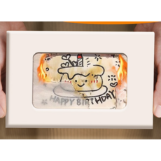 소단 깜짝이벤트 생일 답례품 부모님 감동 청첩장 여자친구 프로포즈 카드편지 세트, 2개, 화이트