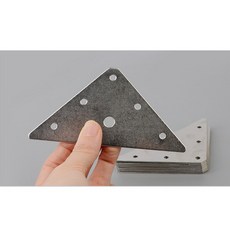 서랍 선반 원목가구 조립 코너 바닥 벽 나사 연결 평철 10개 삼각