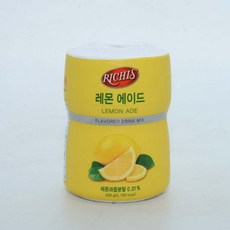 수입식품 레몬에이드 리치스 레몬에이드가루 550g, 본상품