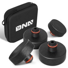 DNA MOTORING 테슬라 모델 3/Y/S/X용 리프팅 잭 패드 4개 테슬라 플로어 잭 어댑터 테슬라 잭 패드 리프팅 잭 패드 테슬라 차량용 액세서리 케이스 포함, 블랙, 테슬라 패드 4개, 블랙, 블랙