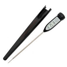 아쿠바 방수 중심온도계 CS-101 블랙, 1개