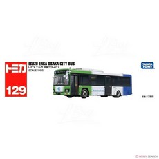 TAKARA TOMY 合金車 No129 - 五十鈴 Isuzu Erga 大阪市交通局 公車, 1個