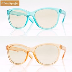 又敗家 台灣PHOTOPLY兒童款抗藍光眼鏡(吸40%藍光 100%紫外線)抗UV輻射適玩手機遊戲電腦遊戲螢幕防藍光眼鏡