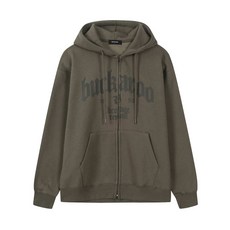 브랜드정품 버커루 BUCKAROO 기모 쭈리 후드 집업 다크 카키 278155