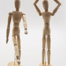 무지스토어 나무 관절 인형 구체관절인형, 11cm