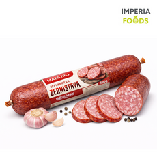 마에스트로 MAESTRO 제르니스타야 훈제 소시지 Zernistaya Half-smoked Sausage 소고기 한돈 390g, 1개