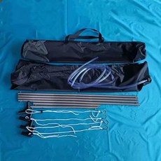 에어컨 청소매트 세척 방수포 셀프청소 먼지 세척가대, 덕트형 에어컨용 검은색 옥스퍼드 원단 커버, 1.2mx0.45m