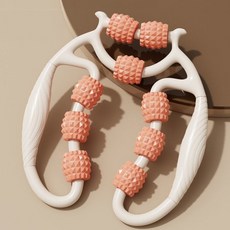 허벅지 종아리 마사지기 힐링 발맛사지 롤러 안마기, 1개