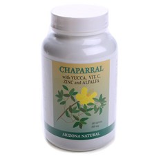 ARIZONA NATURAL Chaparral 500 毫克片劑, 180顆, 1罐