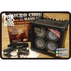 Roland MICRO CUBE BASS RX 電貝斯音箱 內建鼓機 可裝電池 街頭藝人, 黑色