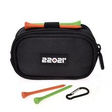 2202i 벨트형 다용도 골프볼파우치 골프공주머니, 01볼주머니_블랙, 1개