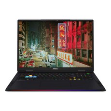 MSI 2025 레이더 18 HX 코어Ultra9 지포스 RTX 5080, 블랙, 4TB, 64GB, WIN11 Home, Raider 18 HX AI A2XWIG-U9 UHD+ Mini LED Win11 (207)