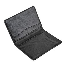 SparkMark RFID 차단 슬림 지갑 남성용 | 얇은 바이폴드 신용 카드 홀더 명함 케이스 선물 상자가 있는 미니멀리스트 전면 포켓 지갑 다크 브라운. 146322 5, 제트 블랙