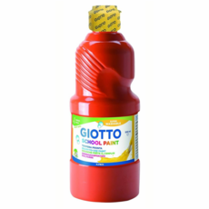 지오토 템페라 물감 스칼렛 레드, 500ml, SCARLET RED, 1개