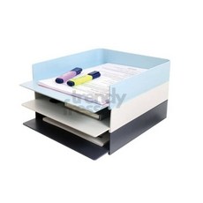 토픽샵 트레이 1단 아이보리 사무용품