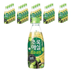 초록매실 스파클링 제로, 350ml, 80개