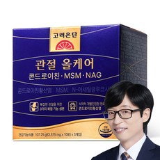 고려은단 관절 올케어 콘드로이친 MSM NAG [콘드로이친 1200mg] 30포, 107.25g, 1개