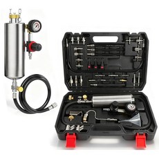 가솔린 인젝터용 MR CARTOOL 연료 인젝터 클리너 키트 150PSI 자동차 시스템 클리닝 자동 촉매 변환기 흡입 밸브용 C100 비분리형 기계