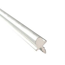 와이옐로 슬라이딩도어 하부 레일 매입형 2M 미닫이문레일 미닫이문가이드