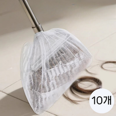 마케즈 쓱모아 빗자루 일회용 먼지커버 바닥청소용 머리카락 청소 틈새 먼지 흡수, 화이트, 10개