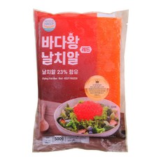 바다왕 날치알 레드, 1개, 500g