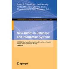 (英文圖書)New Trends in Database and Information Systems: Adbis 2025 Short Papers Worksho... 平裝版, Springer, 英文