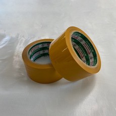 [엘제이] opp 박스테이프 48mmx100M 황색, 3개