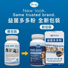 美國貝克 益菌多多粉 Plus 寵物益生菌 128g, 1個