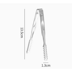 〔Four 1〕 適用冰球、冰塊盒、冰石, 1個, 單品-不鏽鋼冰夾(單支裝)