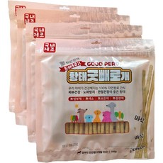 강아지간식 황태 수제간식 무첨가 트릿 400g 국내제조, 4개, 100g