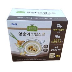 [코스트코]상하키친 리코타 자연치즈를 더한 부드러운 양송이 크림 스프 150g, 9개