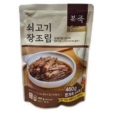 본죽 쇠고기장조림, 460g, 1개