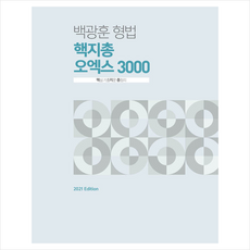 더채움 2021 백광훈 형법 핵지총 오엑스 3000 (개정판) +미니수첩제공