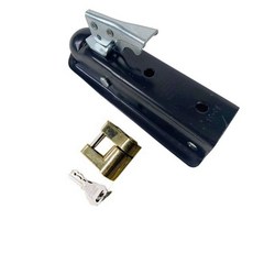 트레일러견인장치 캠핑카 견인장치 히치 볼 카라반 견인, 블랙 금색잠금