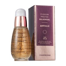 참존 골든실 순금 24k 미백+주름개선 앰플 30ml /세럼 에센스 기능성 탄력 피부노화방지, 5개