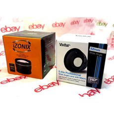[관부가세포함] 0.43 와이드 2.2X 망원렌즈 52mm 카메라 Pentax 펜탁스 K100D K10D K, [관부가세포함] 0.43 와이드 2.2X 망원렌즈 52