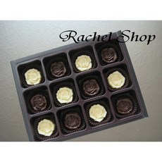 手作玫瑰巧克力12入，接單現做，生日婚禮情人節姐妹禮聖誕節首選, 1個