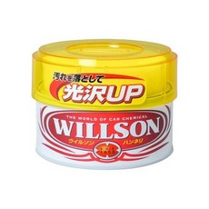 日本WILLSON去污光澤軟蠟棕櫚蠟 棕梠蠟 車蠟 清潔蠟 白車專用 去除水痕細紋, 1個, 單瓶, 260g