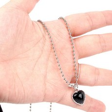 하트목걸이 액세서리 비비드