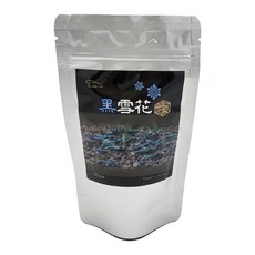 흑설화 80g 설화 사료 80g 새우 사료 먹이 밥 생이새우 crs사료 쉬림프 비쉬림프 흑설화, 1세트