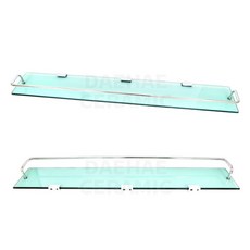 욕실 강화유리 일자 선반 800 / 가이드바 화장실 수납, 1개, 상세페이지 참조